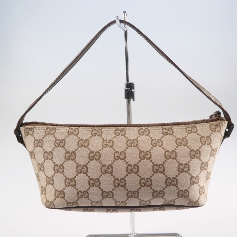 Gucci Gg Pattern Accessory Pouch Brown - image 3